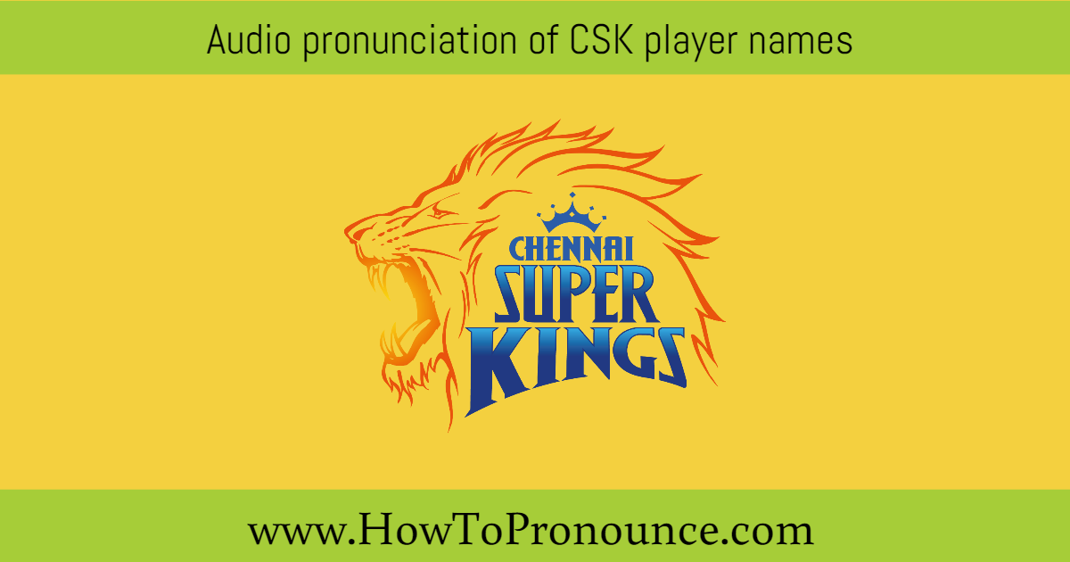 Chennai SuperKings Squad / Player List 2020 Chennai SuperKings Squad / Player List 2020