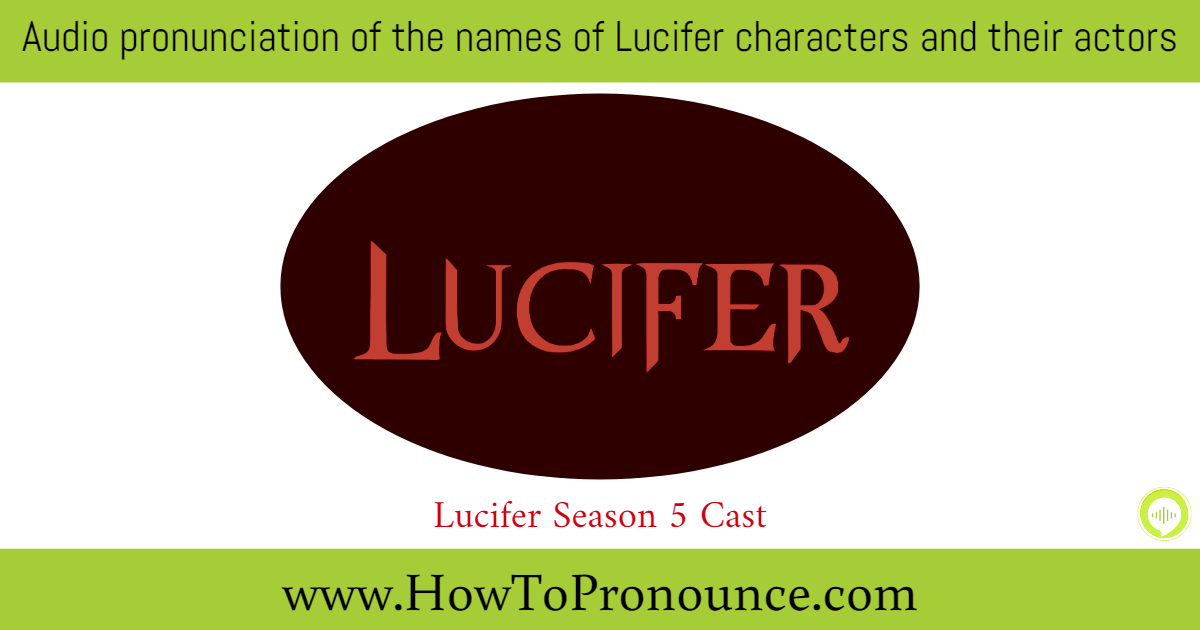 Netflix Lucifer Season 5 full Cast list Netflix Lucifer Season 5 full Cast list