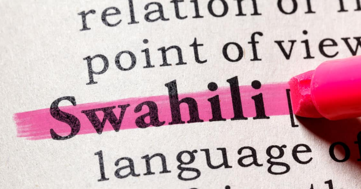 Basic Swahili Words Basic Swahili Words