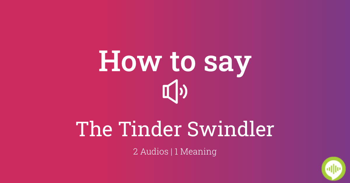 Tinder meaning in english