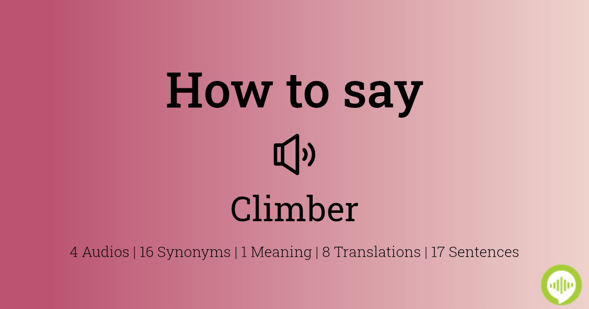 Social climber meaning