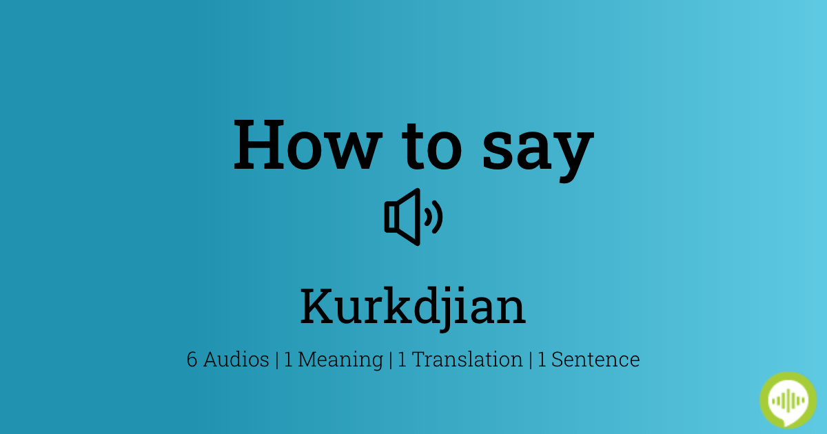 Maison francis kurkdjian online pronunciation