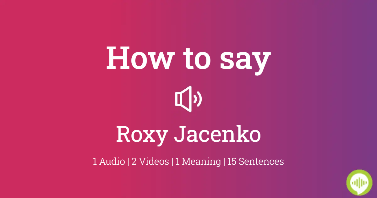 Jacenko onlyfans roxy Roxy Jacenko,