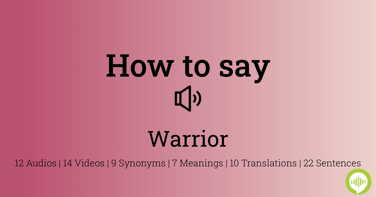 WARRIOR: Synonyms and Related Words. What is Another Word for WARRIOR? 