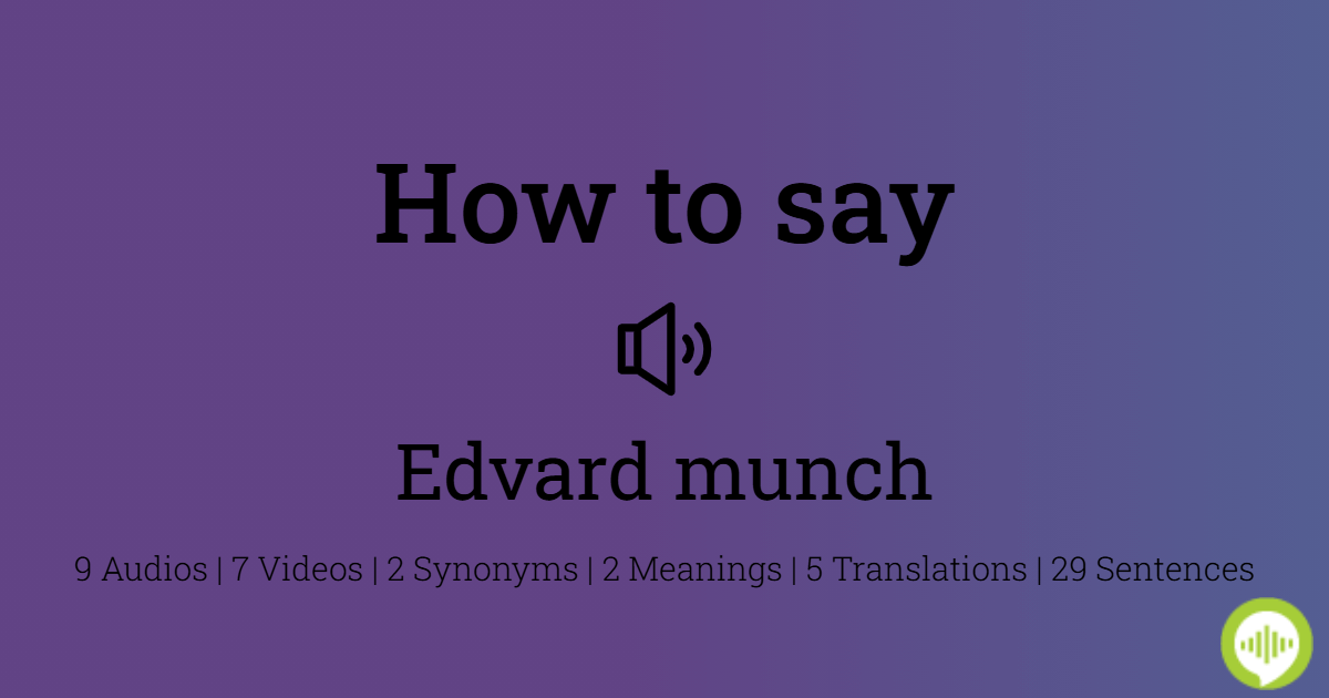 Pronunciation of Munch  Definition of Munch 