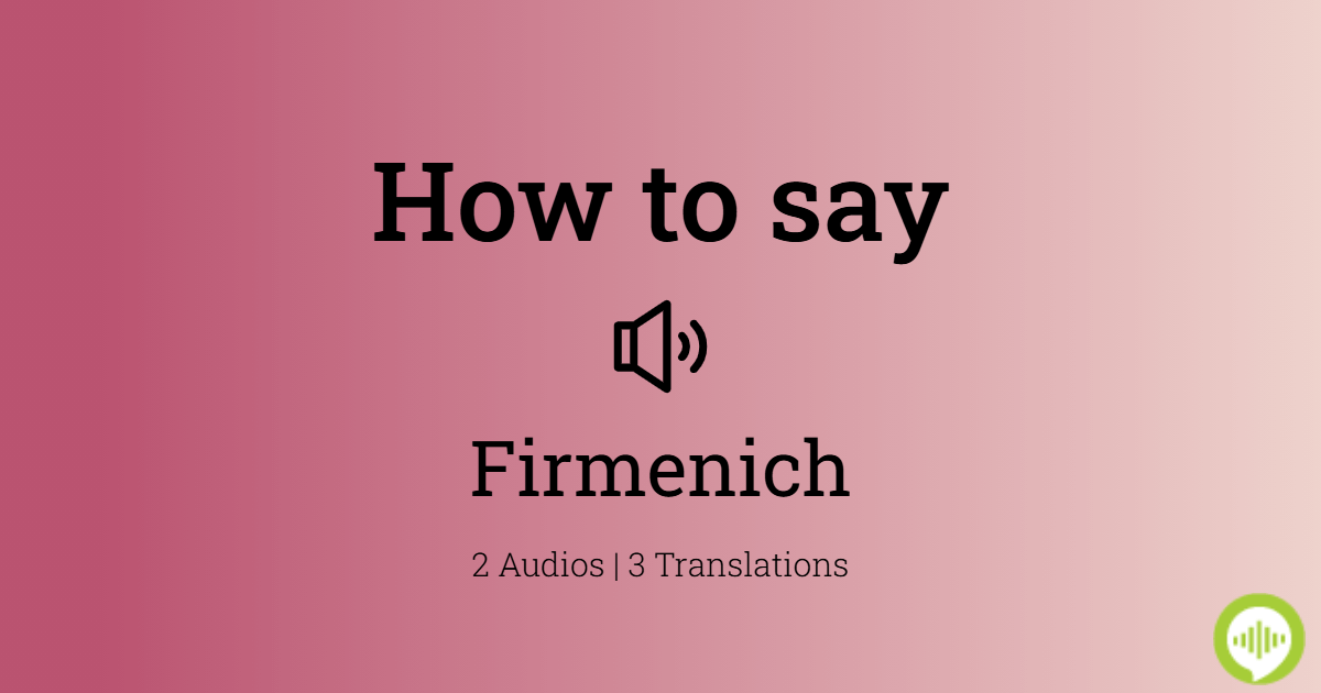 Firmenich meaning discount