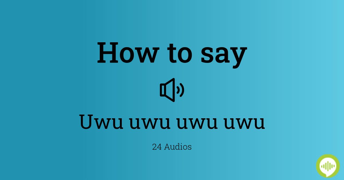 what does uwu mean