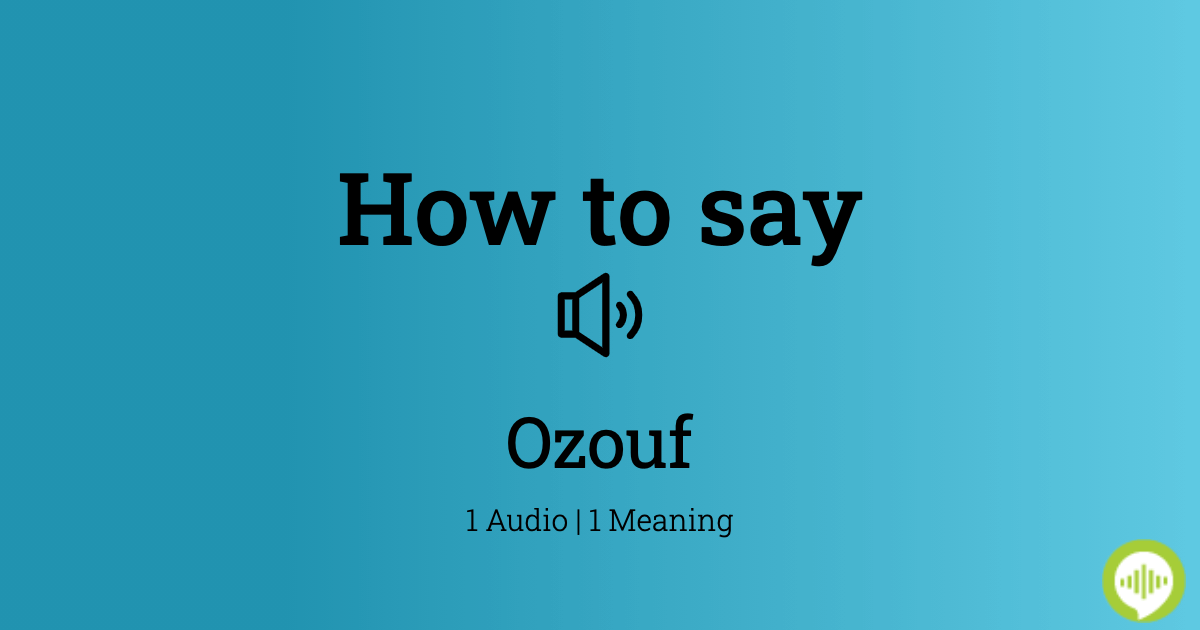 How to Pronounce Oof? (CORRECTLY) 