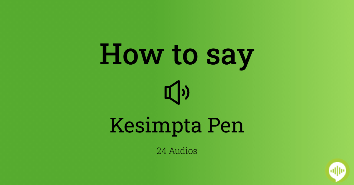 How to pronounce Kesimpta Pen