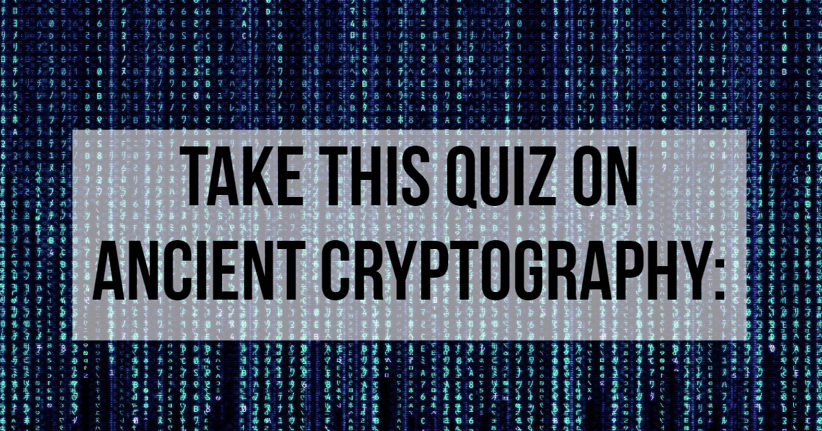 Take This Quiz On Ancient Cryptography thumbnail