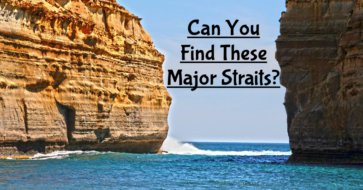 Can You Guess The World's Major Straits? thumbnail