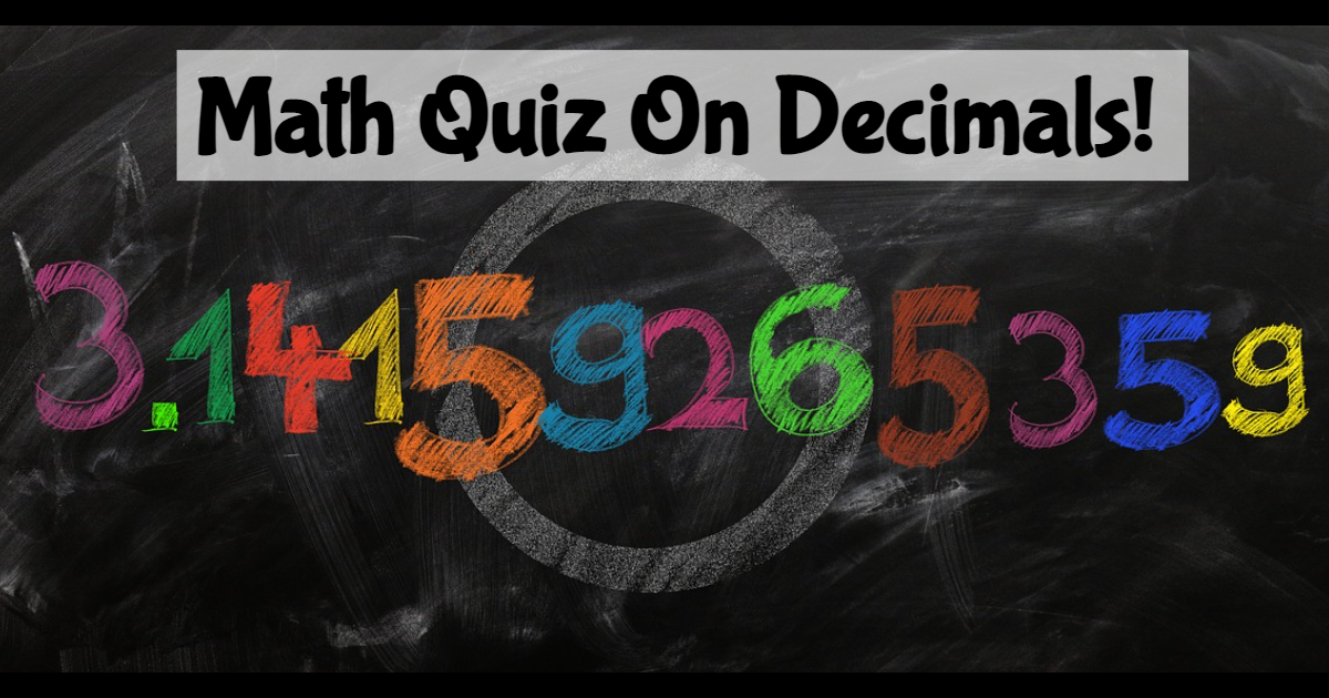 Math Quiz On Decimals! thumbnail