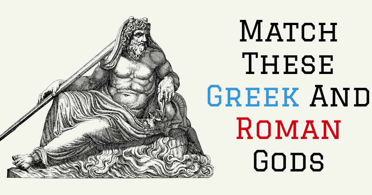 Match These Greek And Roman Deities thumbnail
