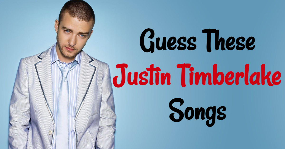 Guess These Justin Timberlake Songs! thumbnail