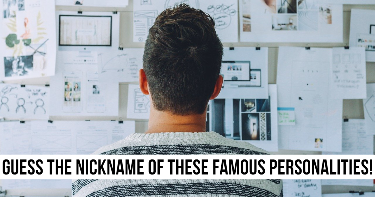 Guess The Nickname Of These Personalities! thumbnail