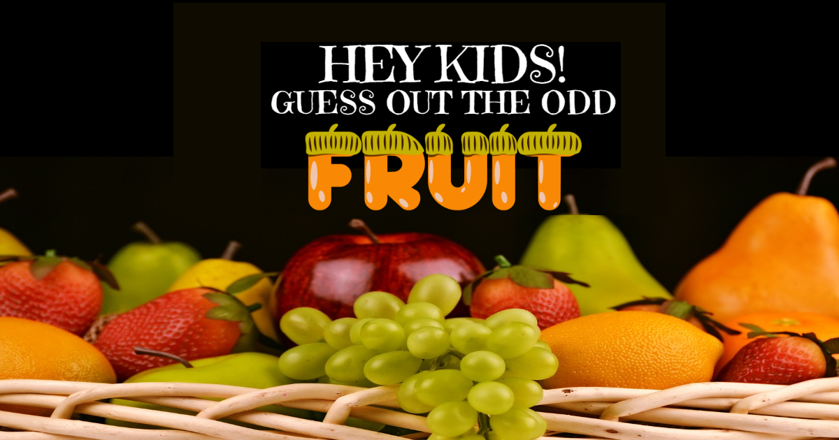 Kids - Odd One Out - Fruits & Vegetables thumbnail