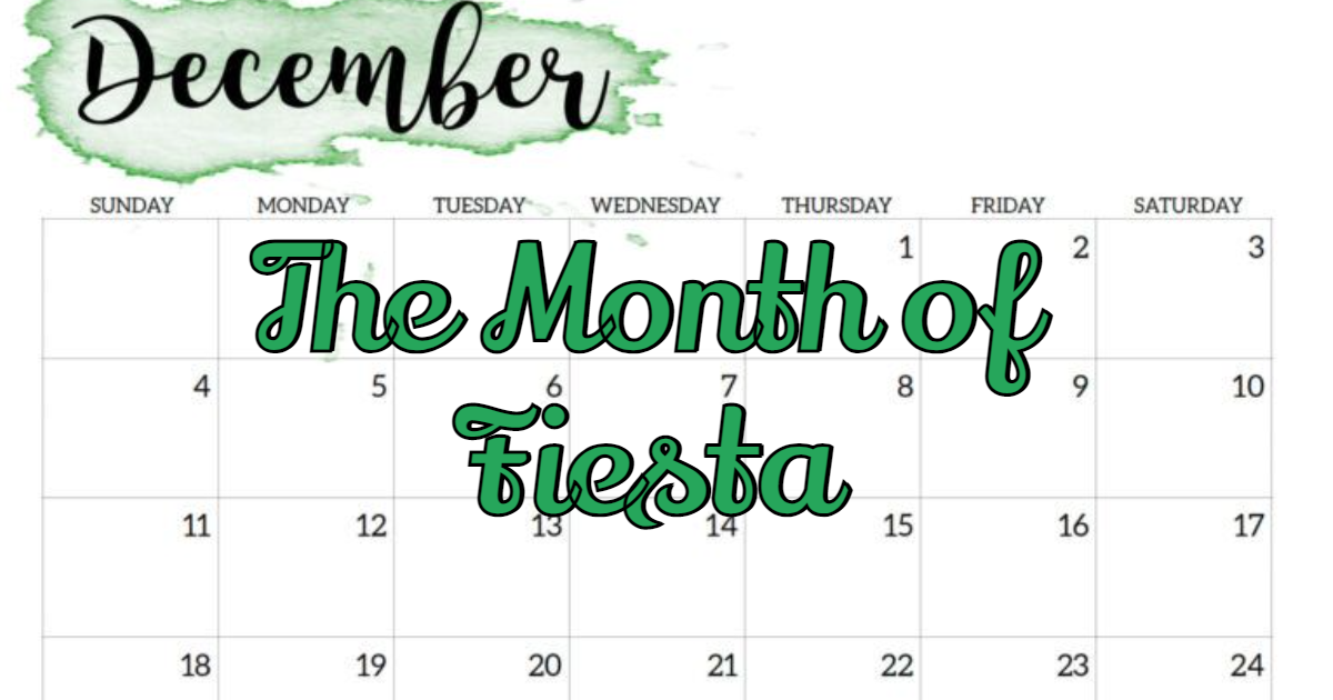 December : The Month Of Fiesta thumbnail