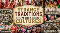 Discover the weird and wonderful customs around the world!