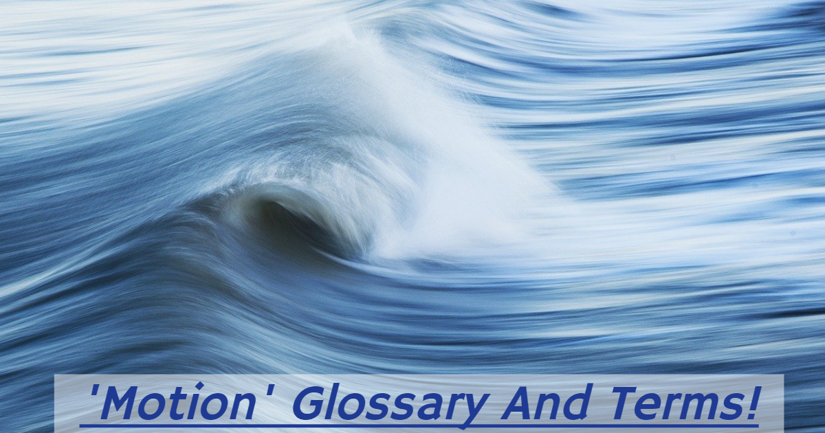 Learn "Motion" Glossary And Terms! thumbnail