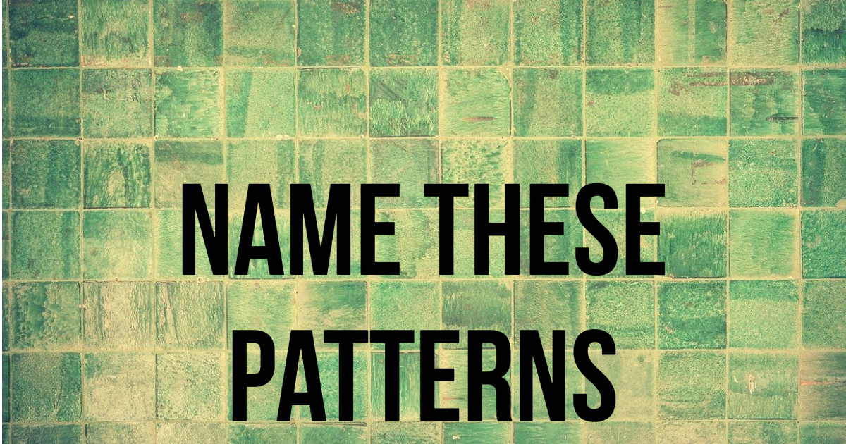 Name These Patterns In Fashion thumbnail
