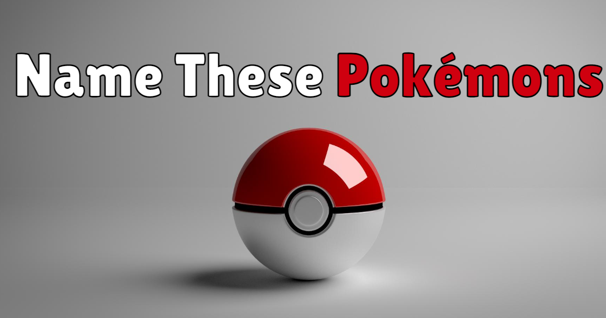 Can You Name These Pokémon? thumbnail