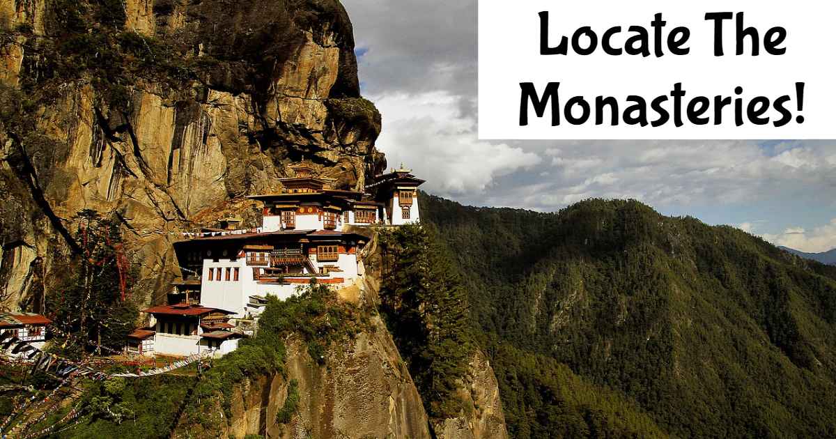 Guess The Location Of These Monasteries thumbnail