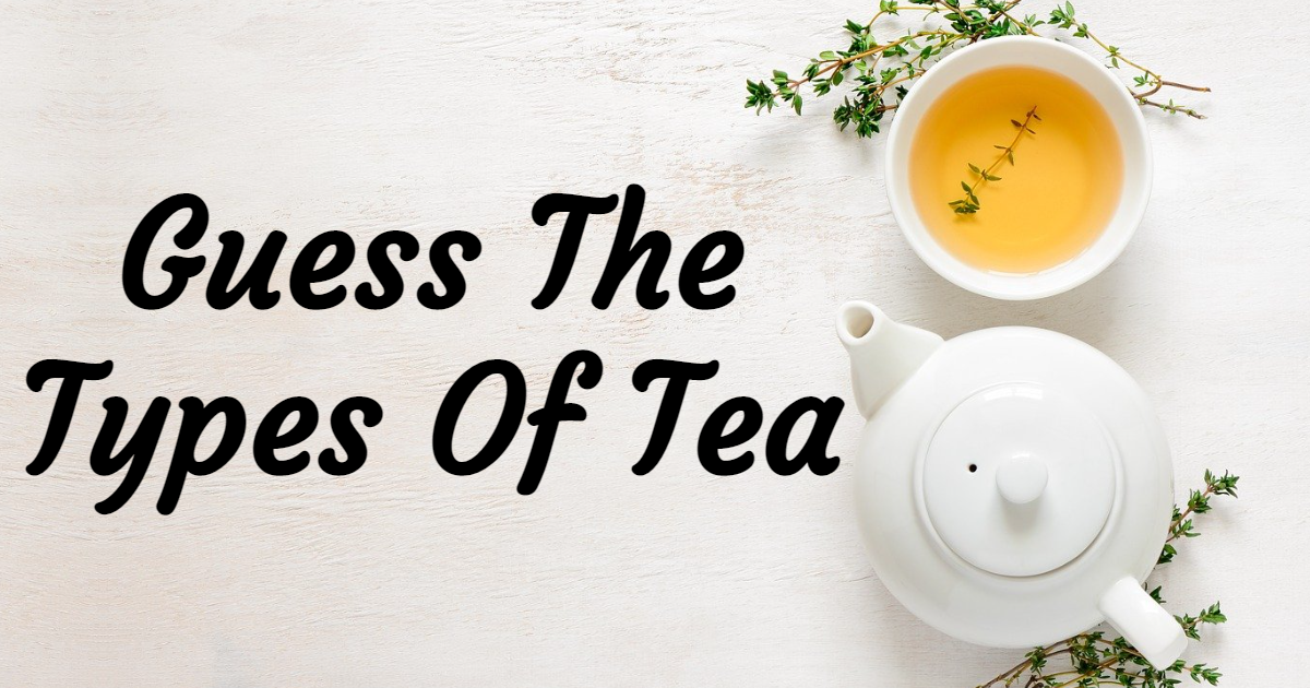 Guess The Type Of Tea thumbnail