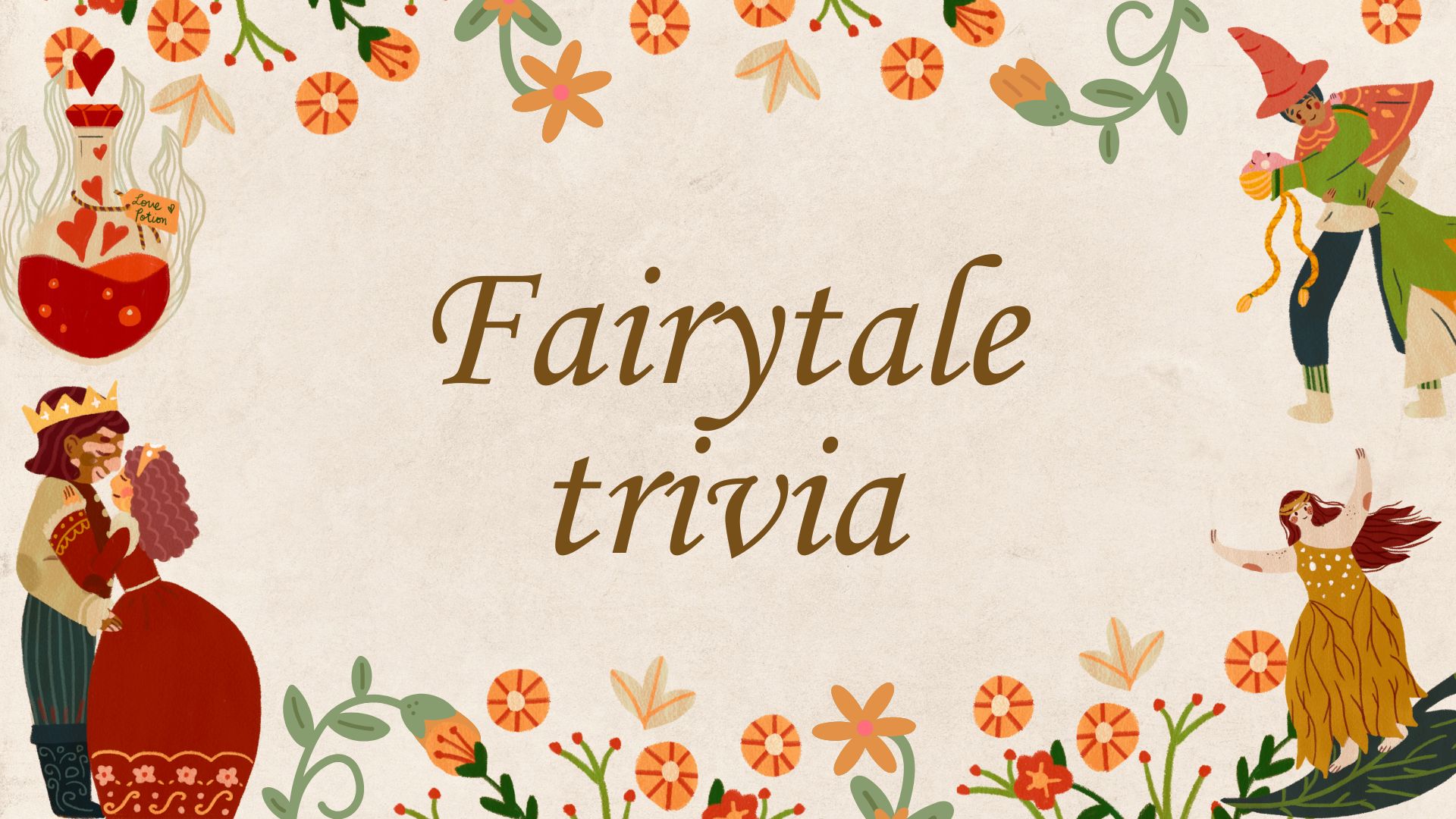 Test your knowledge of enchanted tales from every corner of the Earth! thumbnail