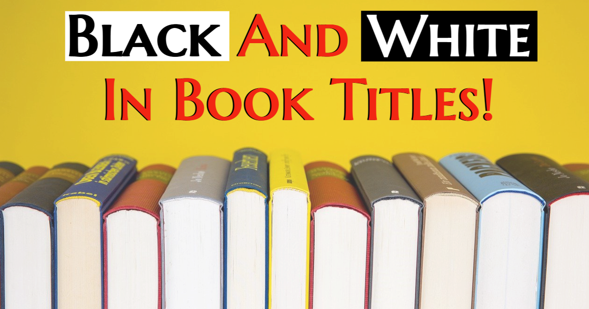 Black And White In Book Titles! thumbnail