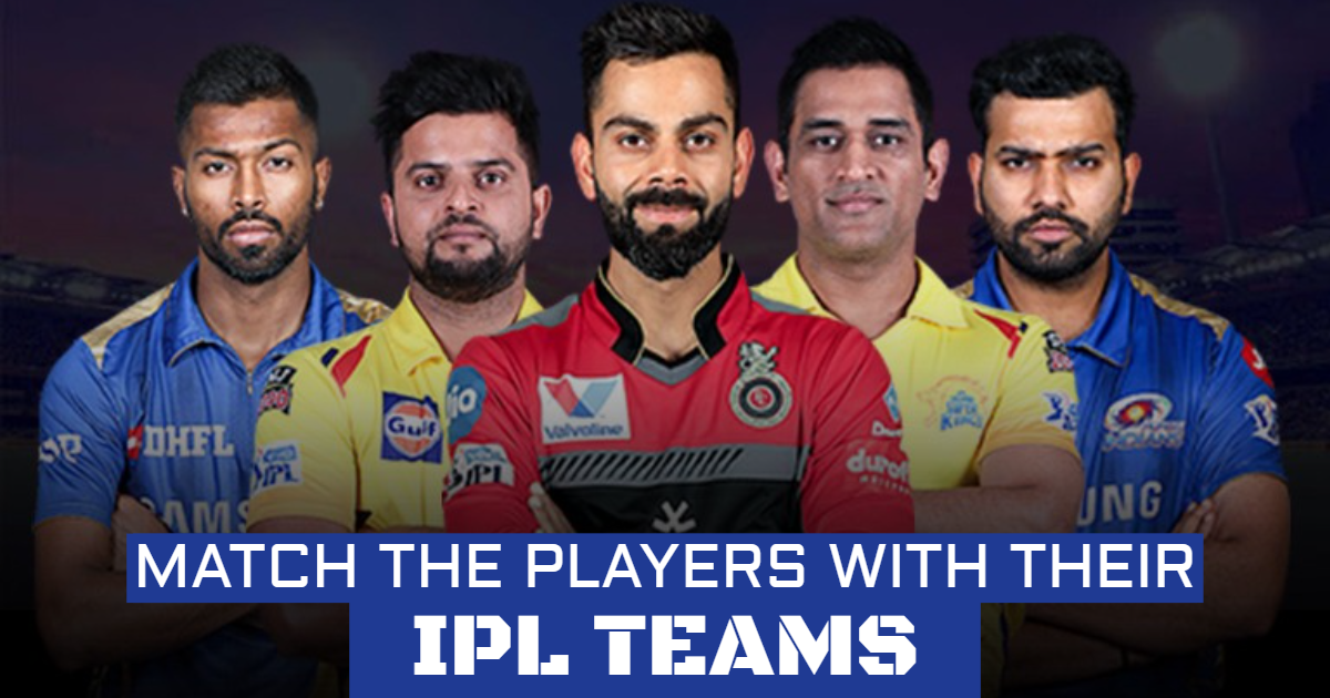 MATCH THE PLAYERS WITH THEIR IPL TEAMS thumbnail