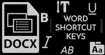 Word Shortcut Keys