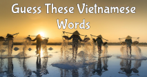 Guess The Meanings Of These Vietnamese Words