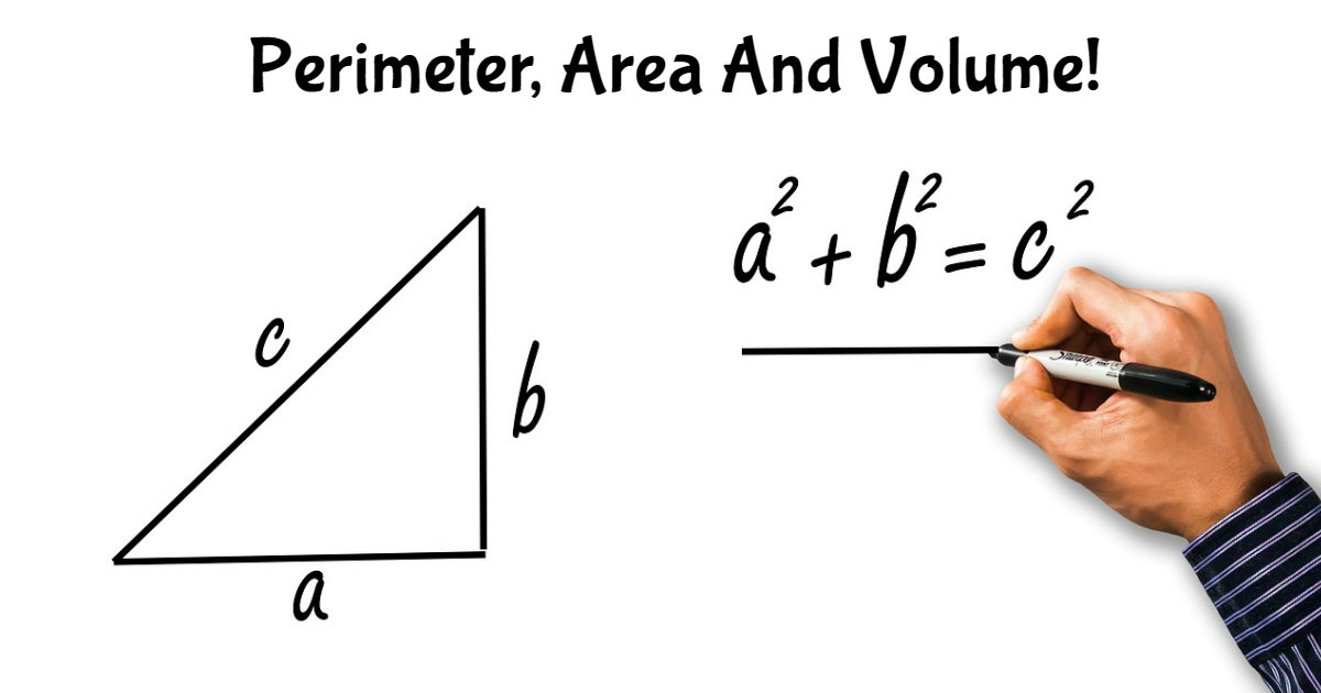 Perimeter, Area And Volume: Learn The Formula! thumbnail
