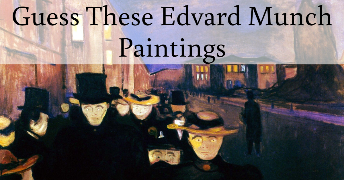 Guess These Edvard Munch Paintings thumbnail