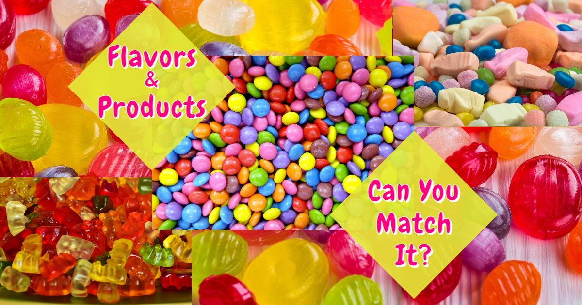 Match The Flavors To Their Products! thumbnail