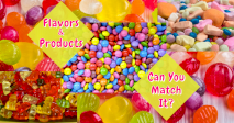 Match The Flavors To Their Products!