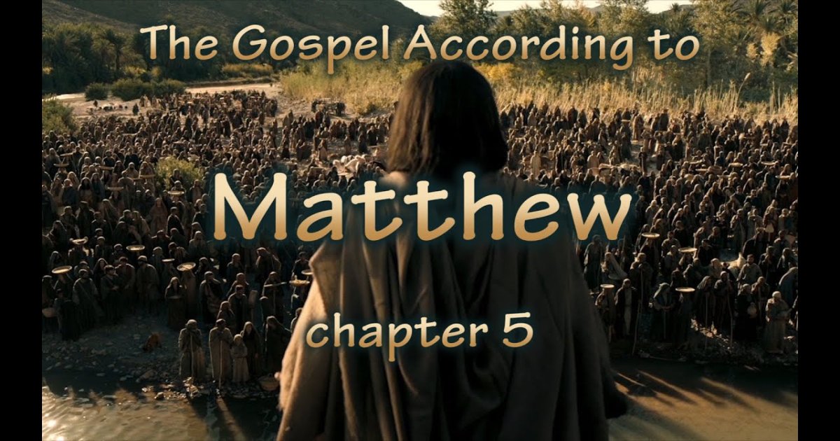 A Glimpse of Matthew Chapter Five thumbnail
