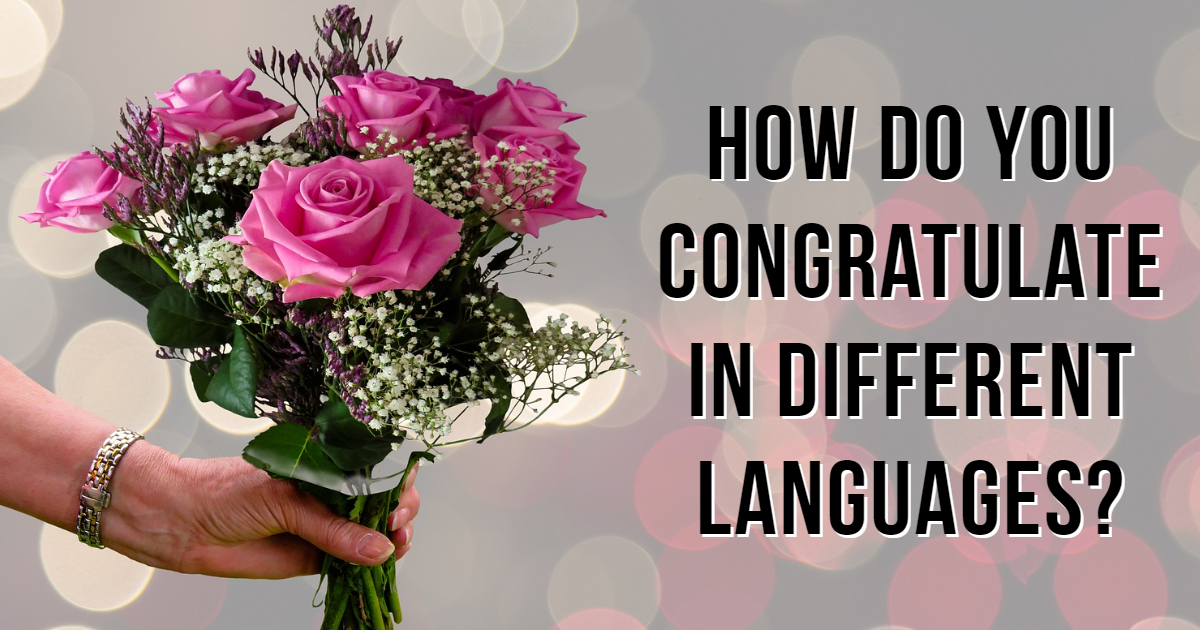 How To Congratulate In Different Languages? thumbnail