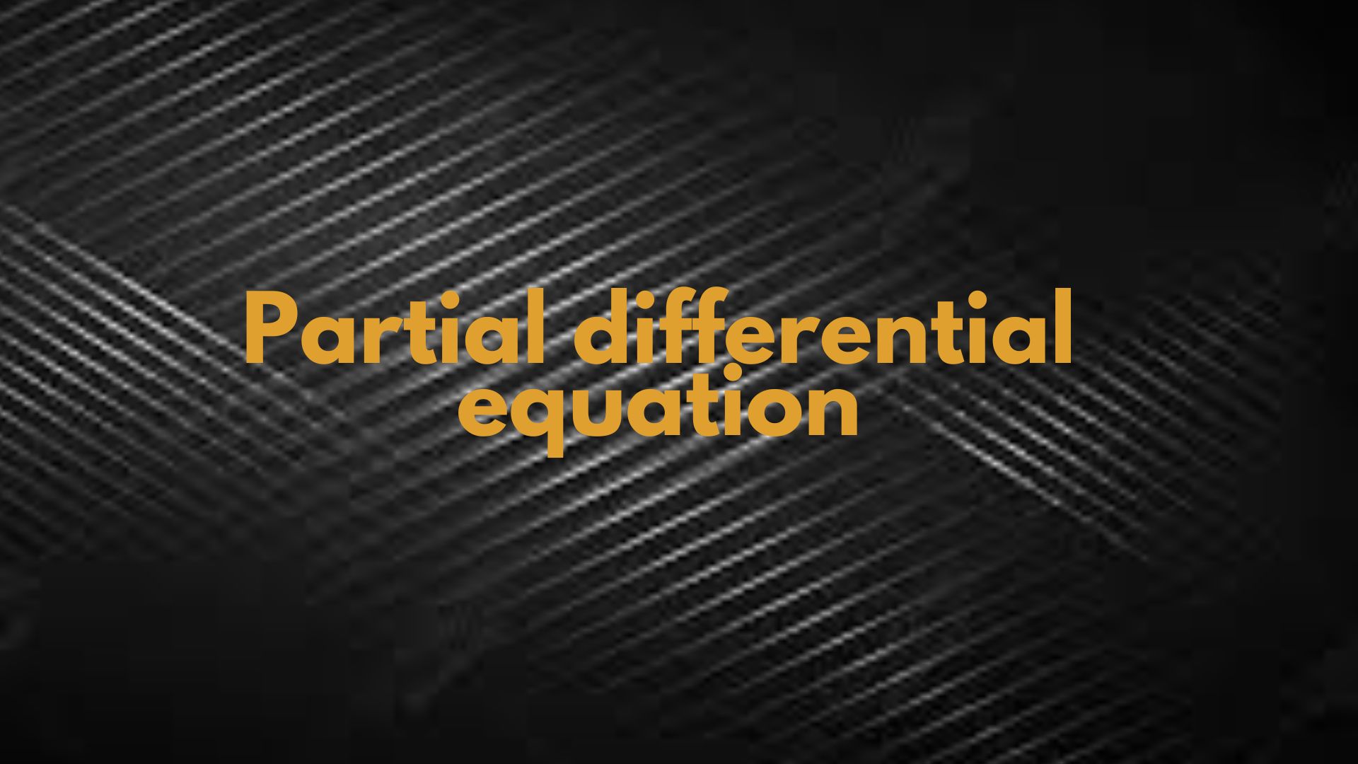 Take an Interesting Quiz On "Partial Equation" thumbnail