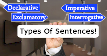 Find The Type Of Sentences!