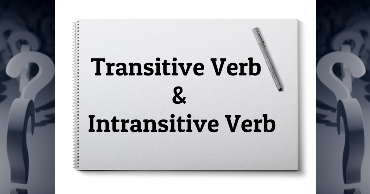 Transitive And Intransitive Verbs! thumbnail