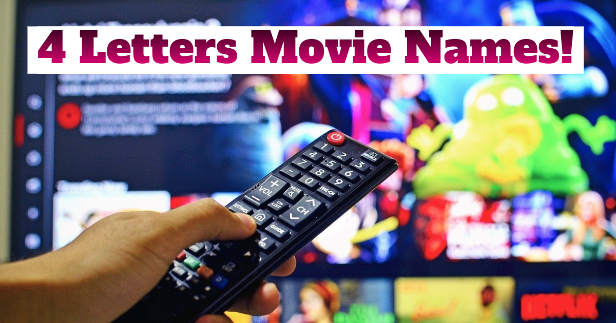 Guess The Four Letters Movie Name! thumbnail