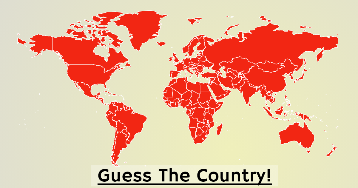 Guess The Country By Its Shape! thumbnail