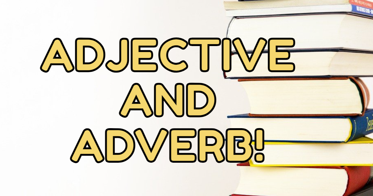 Adjective and Adverb! thumbnail