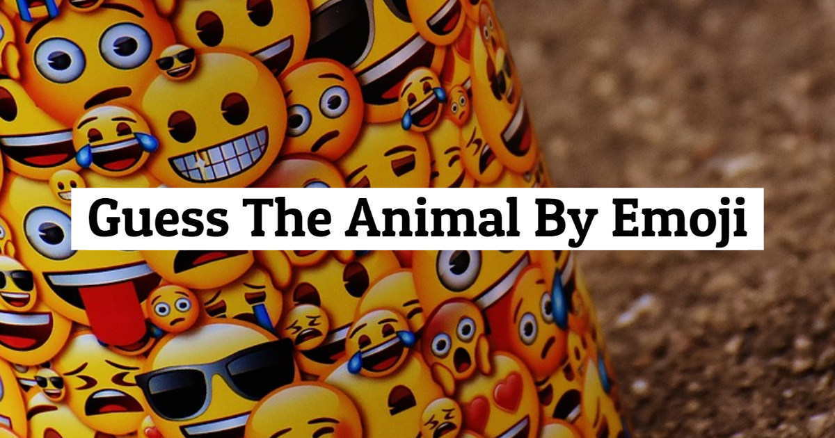 Hey Guys! Guess The Animals By Emoji! thumbnail