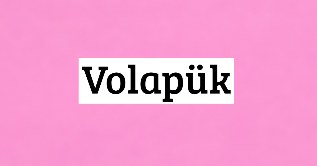 Useful Phrases In Volapük thumbnail