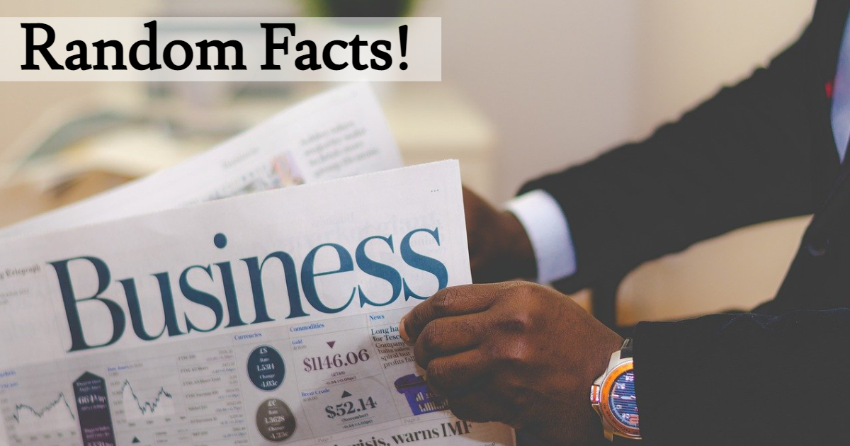 Know Some Random Business Facts! thumbnail