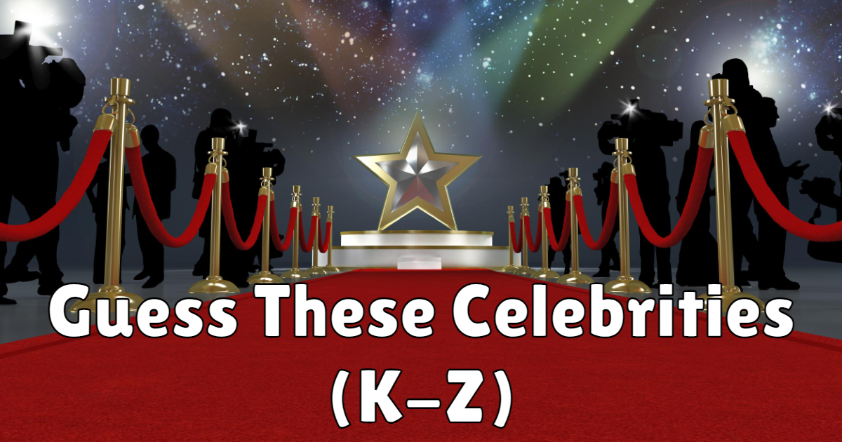 Guess These Celebrities (K-Z) thumbnail