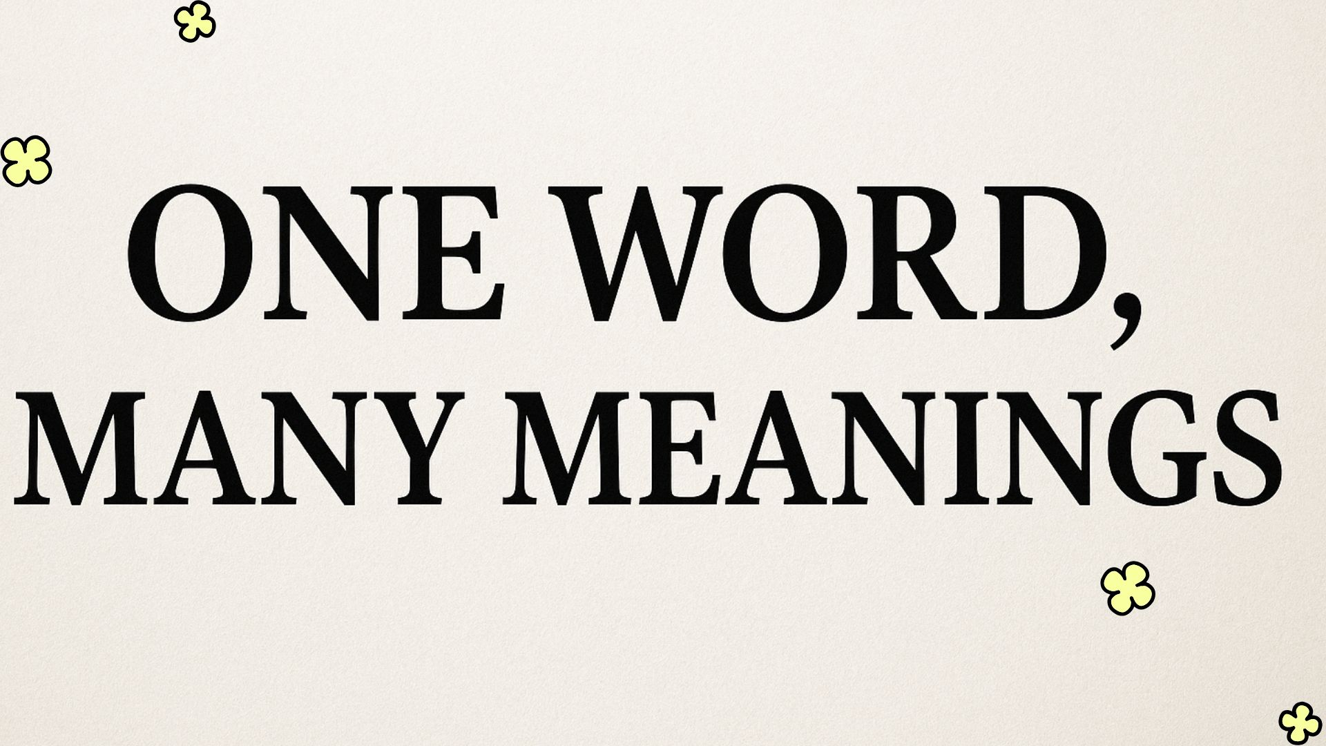 Wordplay that keeps you guessing! thumbnail