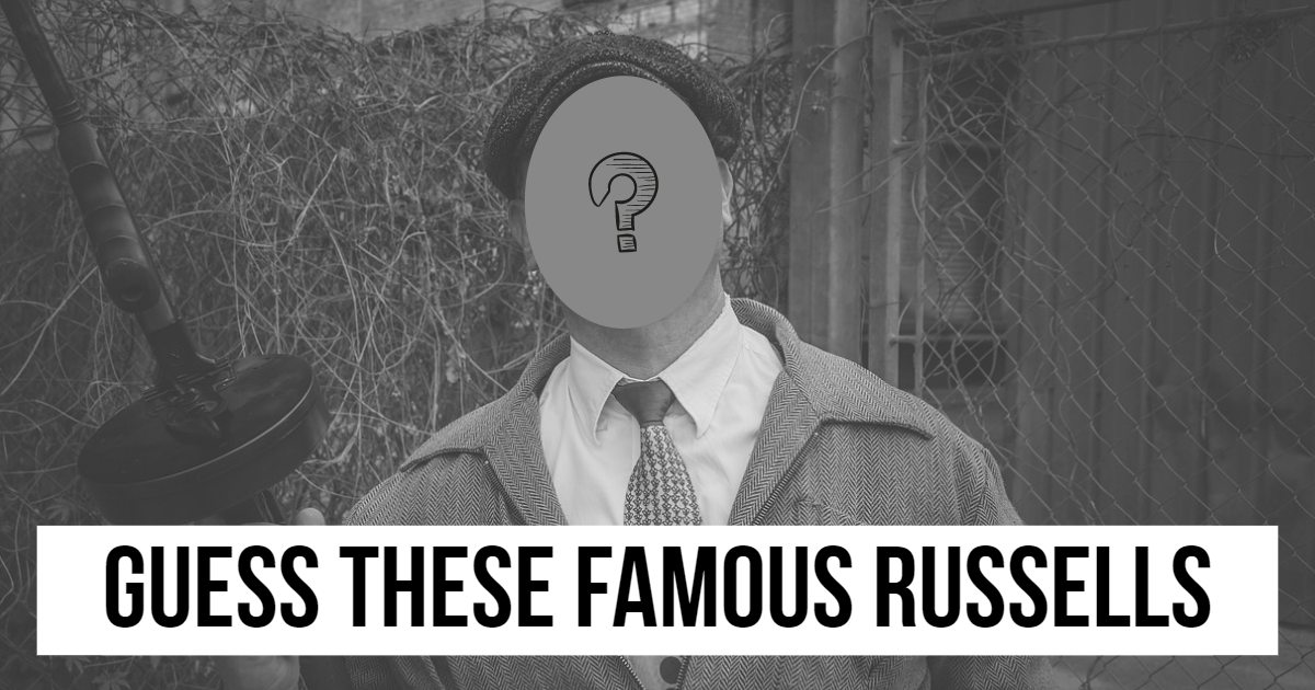 Guess These Famous Russells thumbnail